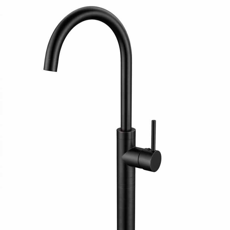 Comment un robinet de douche sur pied améliore-t-il la conception d'une salle de bain moderne et l'expérience utilisateur ?