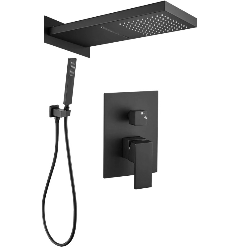 Système de douche intégré entièrement en cuivre