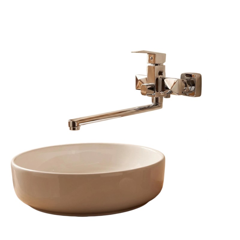 Freestanding Waterfall Bathtub Faucet